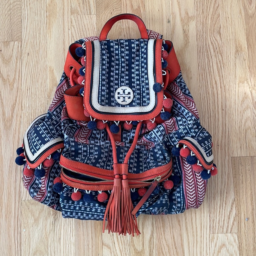 Bohemian backpack by Tory Burch